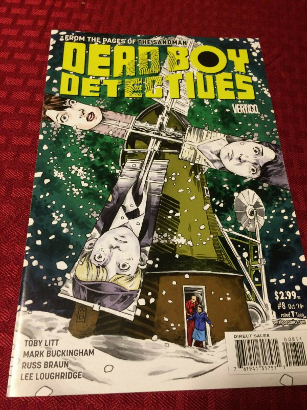 Dead Boy Detectives Comic Lot #1- #8 VF/NM 2014 DC Vertigo