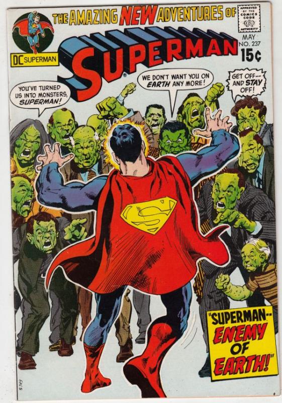 Superman #237 (May-71) NM/NM- High-Grade Superman, Jimmy Olsen,Lois Lane