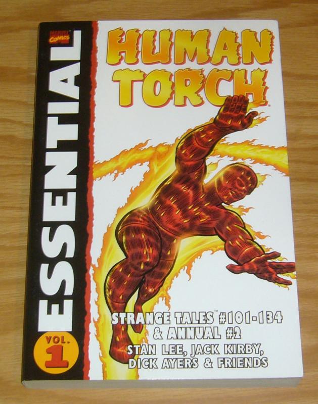 Essential Human Torch TPB 1 VF/NM stan lee - jack kirby - strange tales 101-134