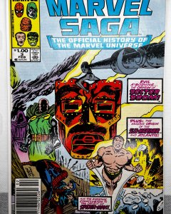The Marvel Saga The Official History of the Marvel Universe #3 (1986)