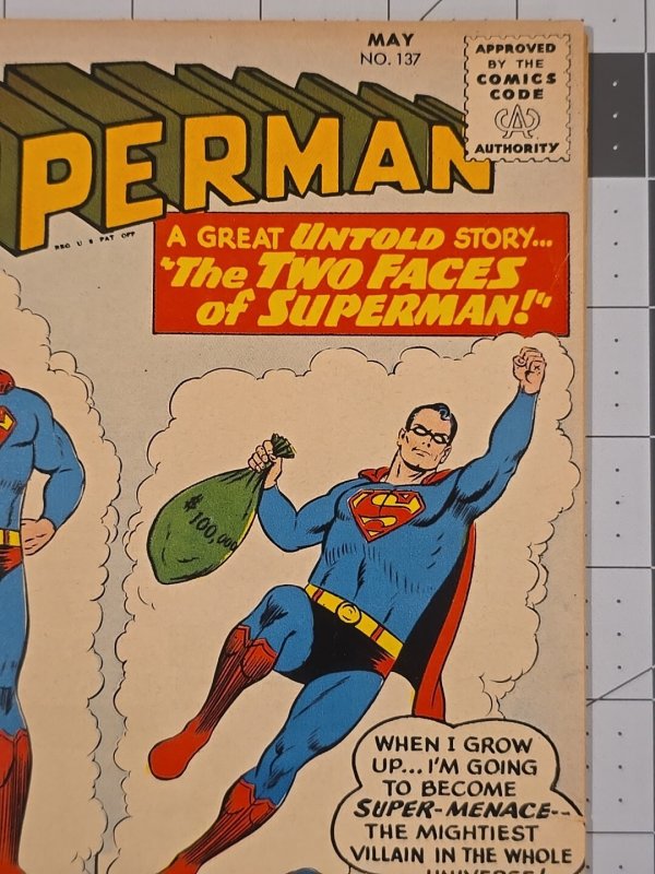Superman #137 (DC Comics May 1960)