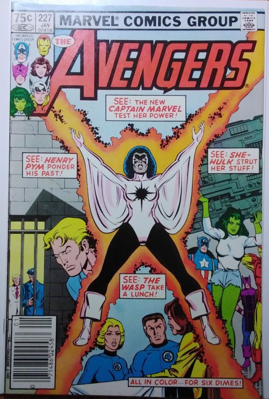 The Avengers #227 (1983) Captain Marvel