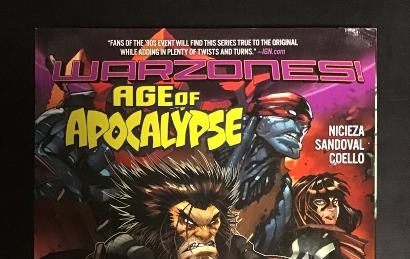 Age of Apocalypse: Warzones! Marvel Comics 2015 TPB First Printing Secret Wars