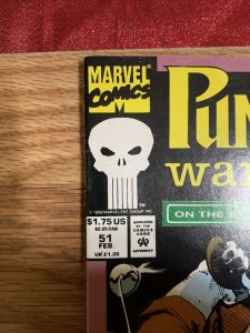 Marvel Comics The Punisher War Journal Feb 51 1992 Comic Book 