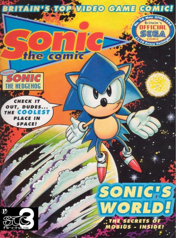 Sonic the Comic #26 FN ; Fleetway Quality