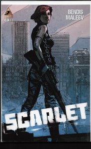 Scarlet #1 Second Print Cover (2010)