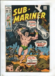 Sub-Mariner #39 - The Sub-Mariner's Gone Berserk! (5.0) 1971