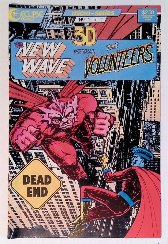 New Wave Versus The Volunteers, The #1 (April 1987, Eclipse) FN/VF