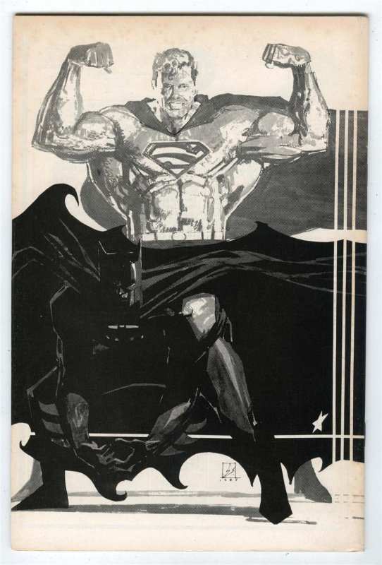 Heroes Against Hunger 1986 Superman Batman NEWSSTAND Signed by Bernie WRIGHTSON