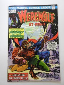 Werewolf by Night #19  (1974) vs Dracula!! MVS Intact! Sharp VF- Condition!