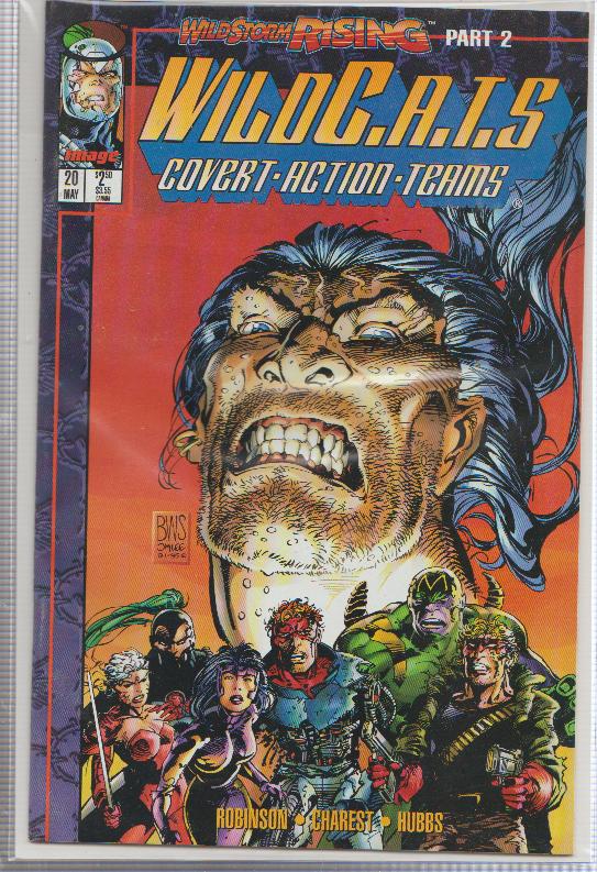 WILDC.A.T.S #20 - IMAGE COMICS - WILDSTORM RISING - BAGGED,& BOARDED