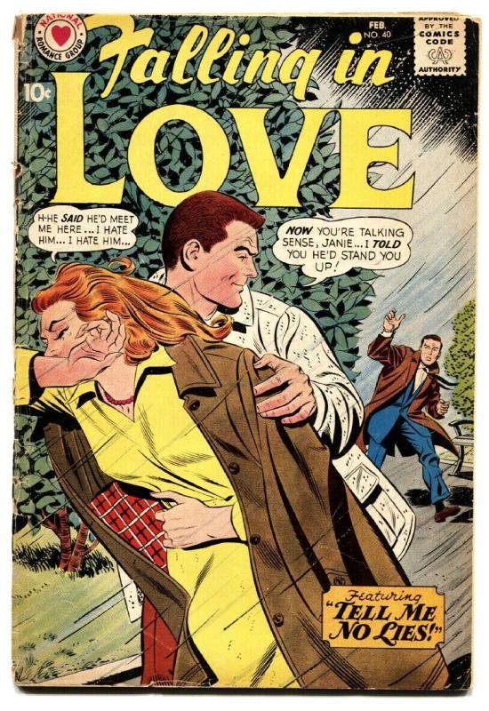Falling in Love #40 comic book 1961- DC Romance-