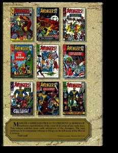 MARVEL MASTERWORKS Vol. # 27 The Avengers Marvel Comic Book HARDCOVER NP13