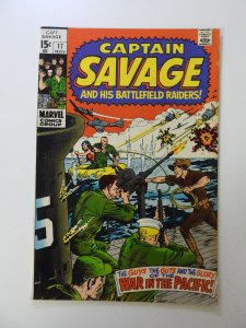 Captain Savage #17 (1969) VF- condition