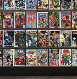 Huge Lot 150+ Comics with The New Titans, Guy Gardner: Warrior & More!