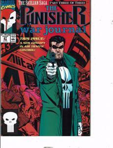 Lot Of 5 The Punisher War Journal Marvel Comic Book #21 23 24 25 27 AH8