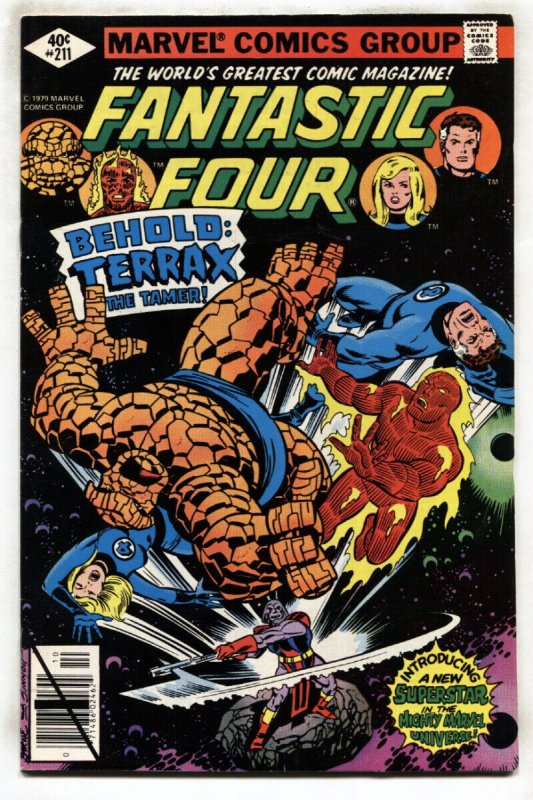 FANTASTIC FOUR #211--First  appearance of Terrax--Galactus--VF/NM