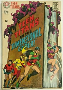 TEEN TITANS#16 FN 1968 DC SILVER  AGE COMICS