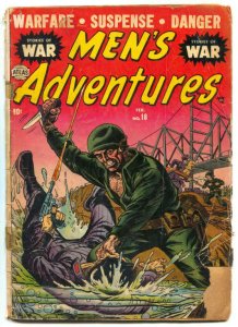 Men's Adventure #18 1952- Korean War- low grade comic