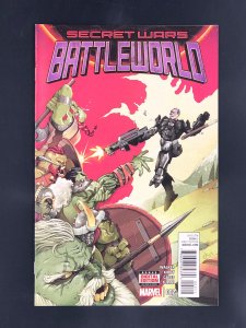 Secret Wars: Battleworld #2 (2015) 1st Written Work at Marvel by Donny Cates