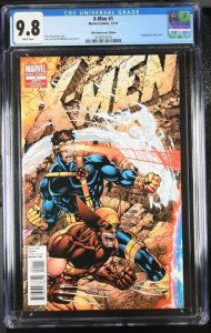 X-MEN #1 CGC 9.8 20TH ANNIVERSARY EDITION DOUBLE GATE FOLD COVER JIM LEE