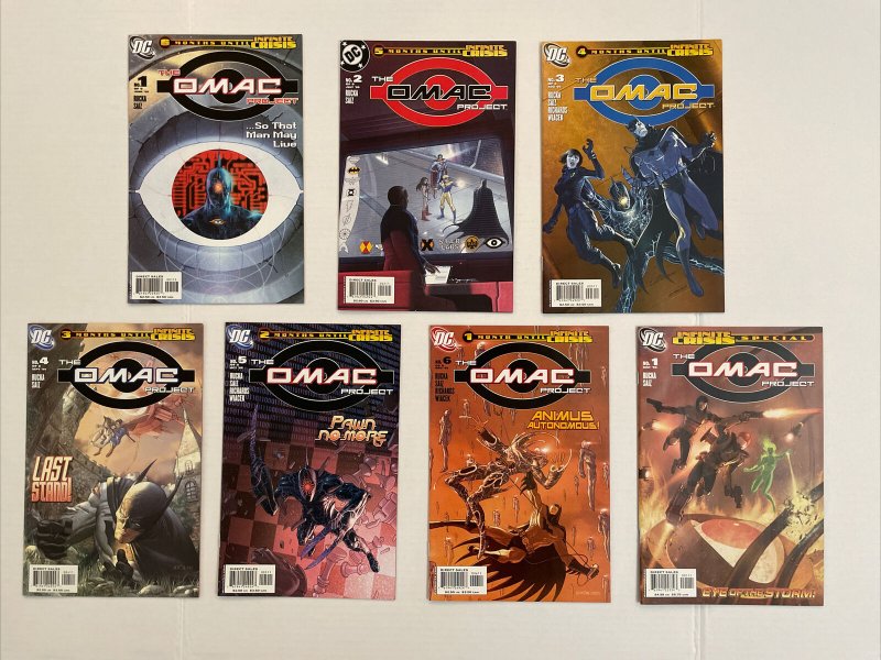 The Omac Project #1 - 6 Plus Special Lot Of 7 Complete Series