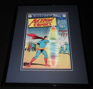Action Comics #162 Framed 11x14 Repro Cover Display Superman vs It