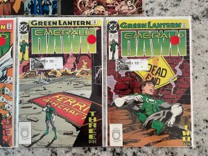5 DC Comics Emerald Dawn # 2 3 4 G Lantern + Wasteland # 1 + Doc Savage # 1 J962