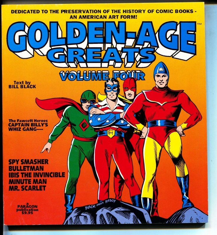 Golden Age Greats-Vol 4-Bill Black-TPB-trade