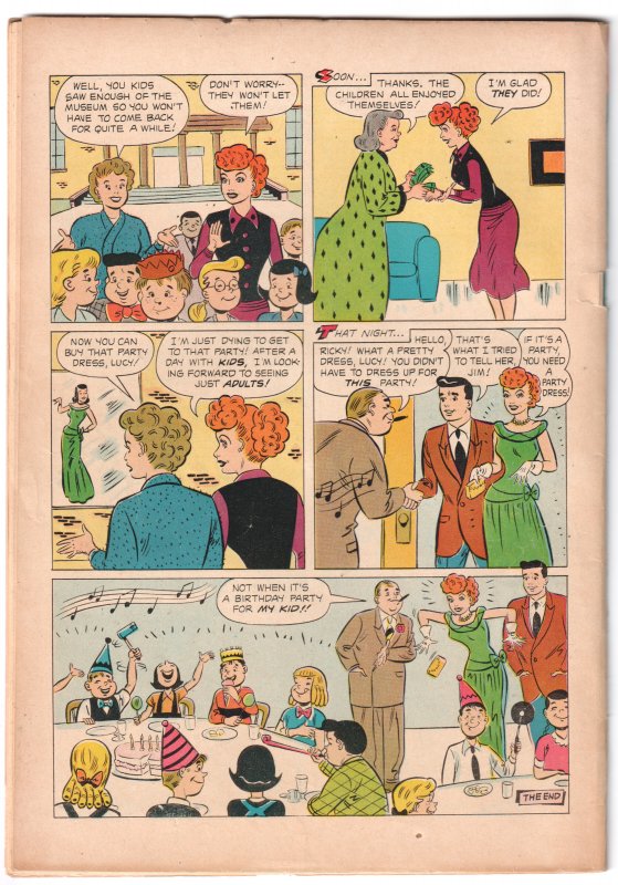 Four Color #559 (1954) Lucy Ricardo
