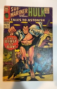 Tales to Astonish #84 (1966) VG Gene Colan Sub-Mariner Namor Cover Everett Hulk