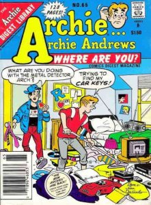 Archie Archie Andrews, Where Are You? Digest Magazine #65 FN ; Archie |