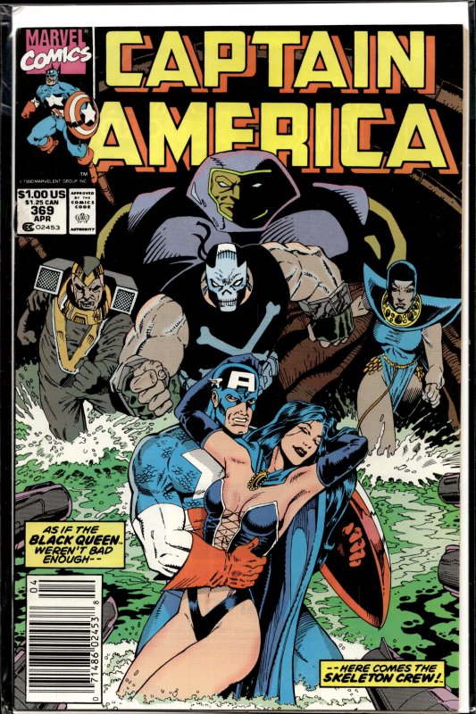 Captain America #369 (1990) Captain America