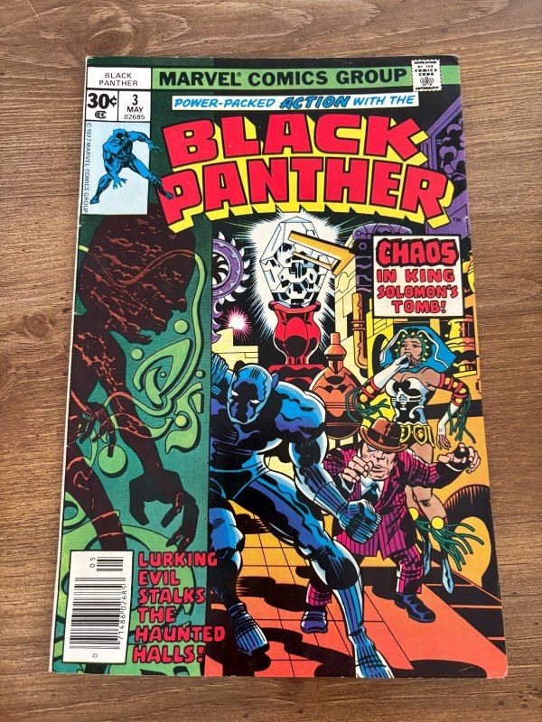 Black Panther # 3 VF- Comic Book Wakanda Jack Kirby 17 J439