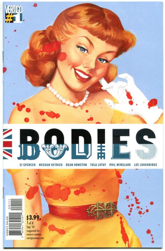 BODIES #1, VF+, 2014, Si Spencer, Horror, more Vertigo in store