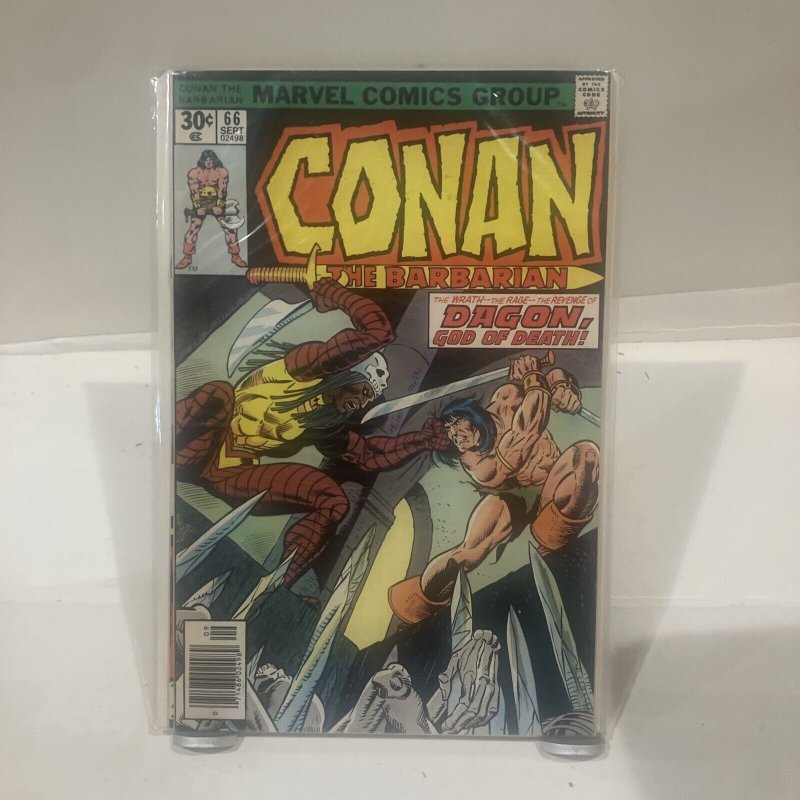 Conan The Barbarian Marvel Comics 66