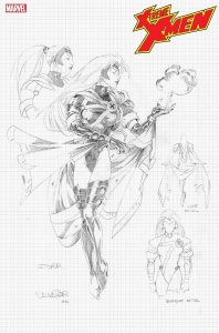 X-TREME X-MEN #1 1:10 LARROCA CLASSIC DESIGN CLASSIC SKETCH VARIANT (NEAR MINT)