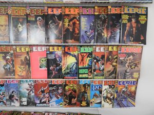 Huge Lot Eerie Magazines #2-139 & 1970, 1971, 1972 Annuals Avg FN+ Condition!