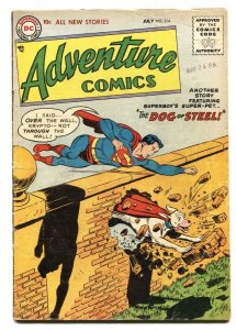 Adventure Comics #214 2nd Krypto The Super Dog DC Silver-Age issue comic book