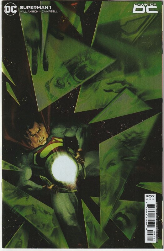 Superman # 1 Phantom Zone Foil Variant Cover L NM DC 2023 [N6]