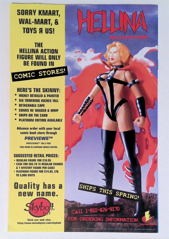 Catfight: Sweet Revenge #1A (April 1997, Lighting) 7.0 FN/VF