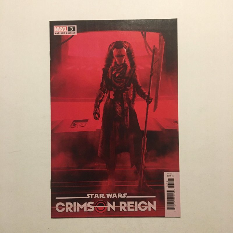 Star Wars Crimson Reign #1 #3 #4 #5 Rahzzah Variant Set Covers NM Marvel 2022