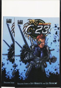 C-23 #1 Ashcan Cover (1998) Corbin