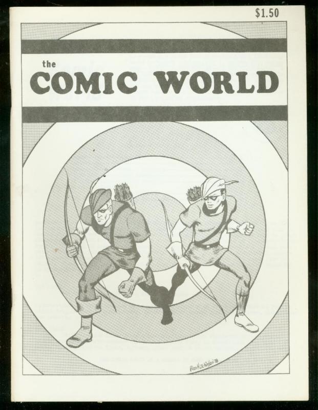 Comic World Fanzine #19 1978-Green Arrow Info- Presto Kid ME Comics VF