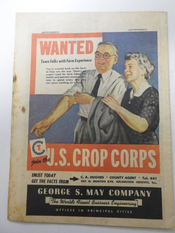 The Spirit #267 (1945) Vintage Newspaper Insert Rare!