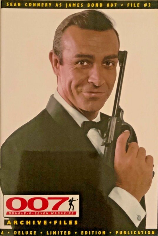 007 JAMES BOND MAGAZINE  ARCHIVE FILES: SEAN CONNERY AS JAMES BOND FILE #2 NM.