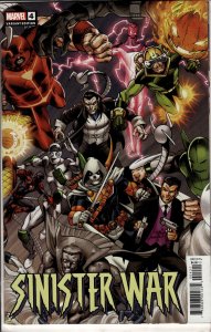 Sinister War #4 Bagley Cover (2021) Spider-Man