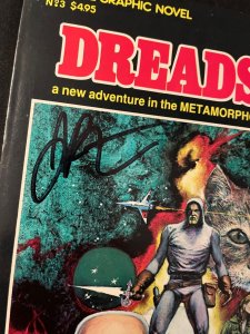 DREADSTAR Marvel Graphic Novel Signed by Jim Starlin, COA