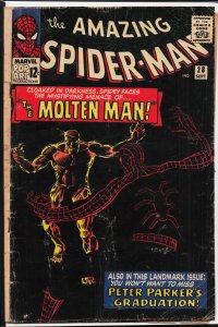 The Amazing Spider-Man #28 (1965) Spider-Man [Key Issue] GD- Condition