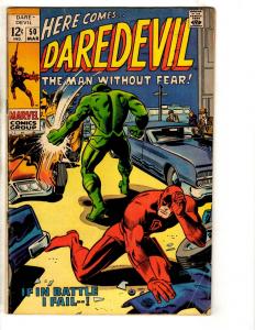 Daredevil # 50 FN Marvel Comic Book Avengers Spider-Man Hulk Iron Man CR45